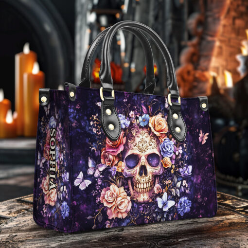 Personalized Skeleton Handbag + Wallet NPNT5160703 - Image 2