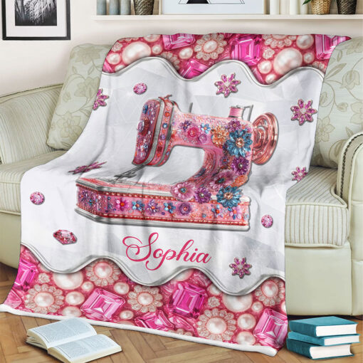 Personalized Sewing Fleece Blanket UKTO5150704 - Image 2