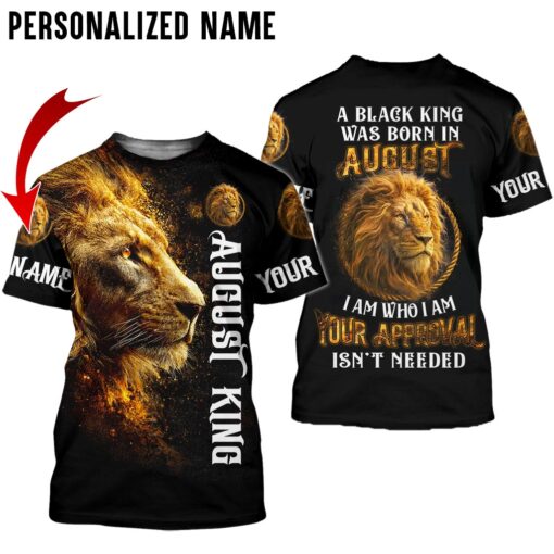 Personalized Name August Guy, Birthmonth 3D All Over Printed Clothes QFTD5190702 - Image 5
