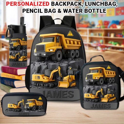 Personalized Back To School Backpack, School Bag For Kid UKTZ5290702 - Image 2