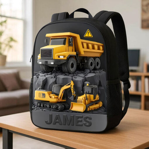 Personalized Back To School Backpack, School Bag For Kid UKTZ5290702 - Image 3
