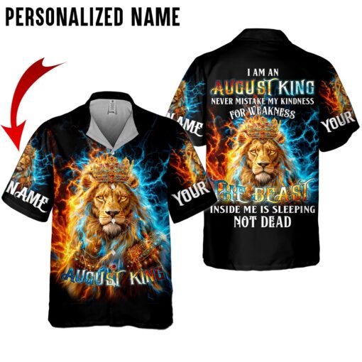 Personalized Name August Guy, Birthmonth 3D All Over Printed Clothes QFTD5190703 - Image 14