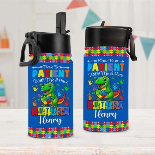 Personalized Backpack for Kids with Autism- Autism Awareness Bag – Back To School Bag for Autistic Child – Gift For Autistic Son QFHM5030701-DX - Image 10