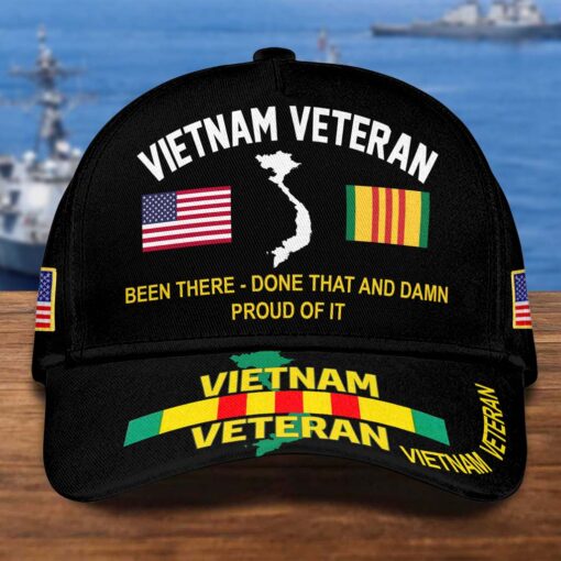 Been There Done That and Damn Proud Of It Vietnam Veteran Cap UKTD5250702 - Image 10
