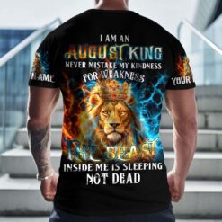 Personalized Name August Guy, Birthmonth 3D All Over Printed Clothes QFTD5190703