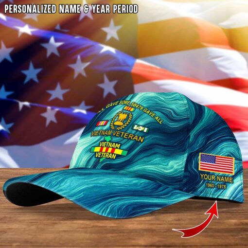Personalized Vietnam Veteran Cap QFTD5100702 - Image 3