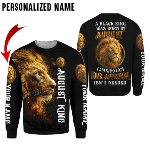 Personalized Name August Guy, Birthmonth 3D All Over Printed Clothes QFTD5190702 - Image 6