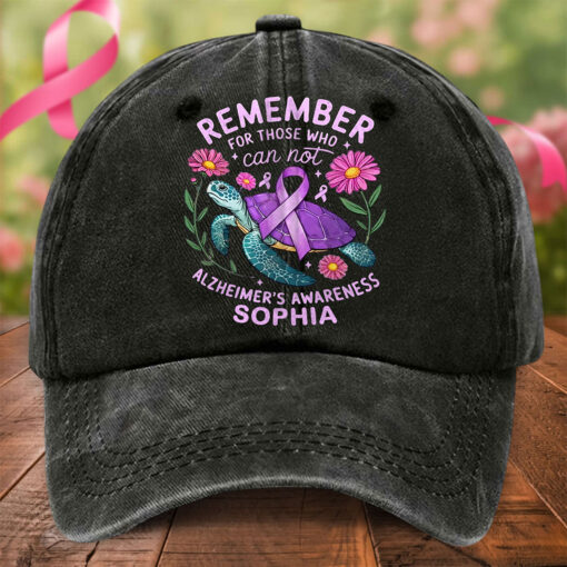 Custom Alzheimer Denim Hat THTO5240703 - Image 3