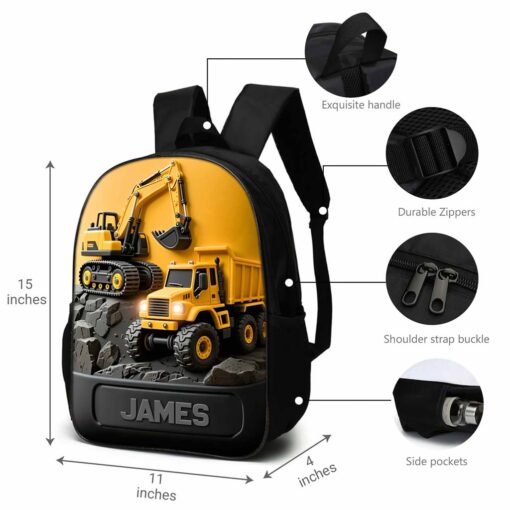 Personalized Back To School Backpack QFHM5280702 - Image 3