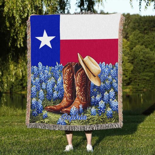 Texas Woven Blanket PMHA5110702 - Image 3