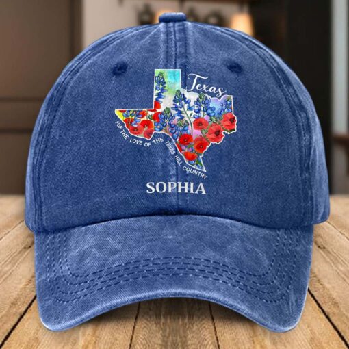 Custom Texas Denim Hat THHM5170702 - Image 2
