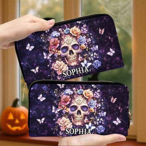 Personalized Skeleton Handbag + Wallet NPNT5160703 - Image 4