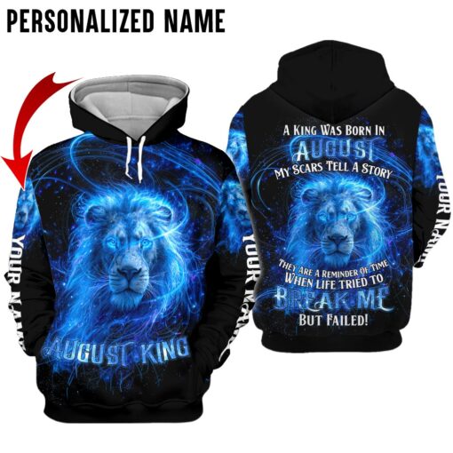 Personalized Name August Guy, Birthmonth 3D All Over Printed Clothes QFTD5190701 - Image 7