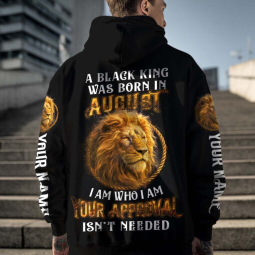 Personalized Name August Guy, Birthmonth 3D All Over Printed Clothes QFTD5190702 - Image 3