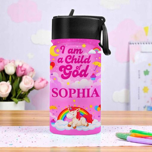 Personalized I Am A Child Of God Backpack, Back To School Gift For Kids QFND5020704-DX - Image 5