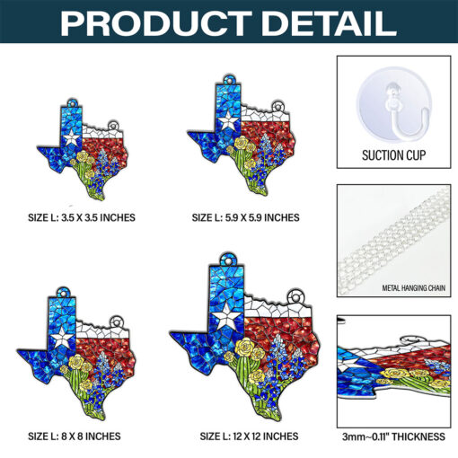 Texas Acrylic Window hanging PMPY5070702 - Image 4
