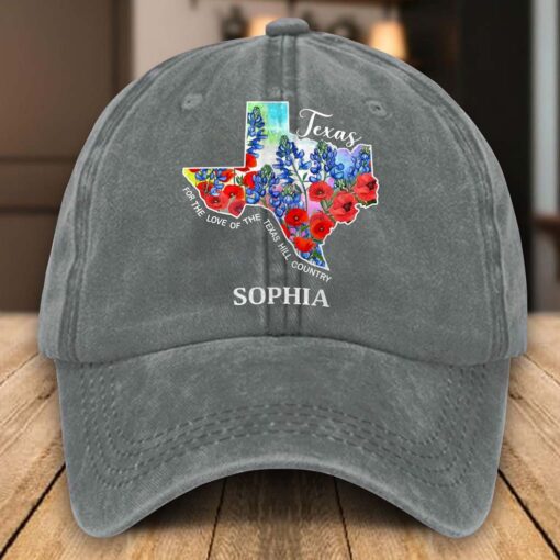 Custom Texas Denim Hat THHM5170702 - Image 5