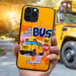Personalized School Bus Driver Phone Case QFTO5180702
