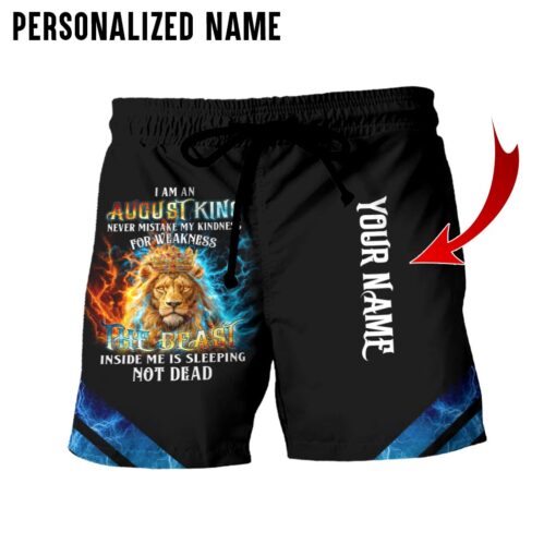 Personalized Name August Guy, Birthmonth 3D All Over Printed Clothes QFTD5190703 - Image 10