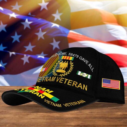 All Gave Some 58479 Gave All Vietnam Veteran Cap QFTD5230704 - Image 6