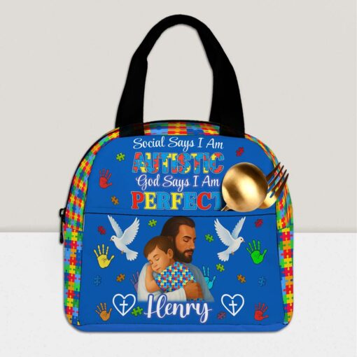 Personalized Backpack for Kids with Autism- Autism Awareness Bag – Back To School Bag for Autistic Child – Gift For Autistic Son Daughter UKHM5070701-DX - Image 7