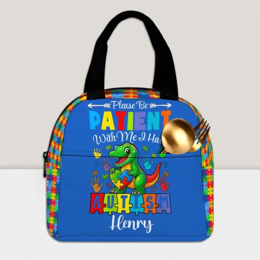 Personalized Backpack for Kids with Autism- Autism Awareness Bag – Back To School Bag for Autistic Child – Gift For Autistic Son QFHM5030701-DX - Image 7