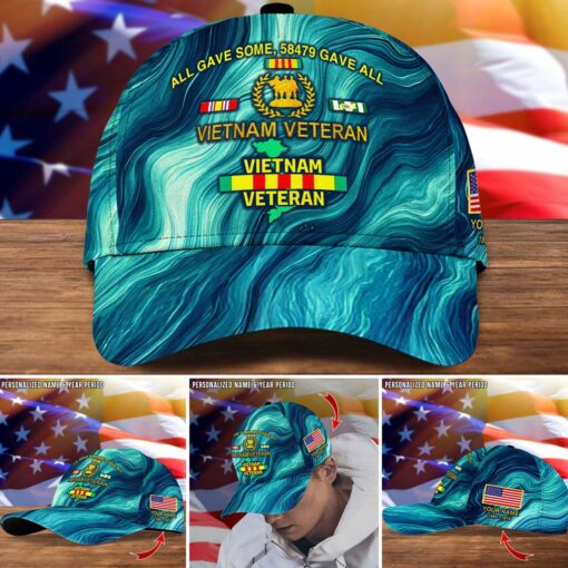 Personalized Vietnam Veteran Cap QFTD5100702 - Image 5