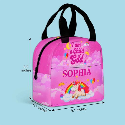 Personalized I Am A Child Of God Backpack, Back To School Gift For Kids QFND5020704-DX - Image 7