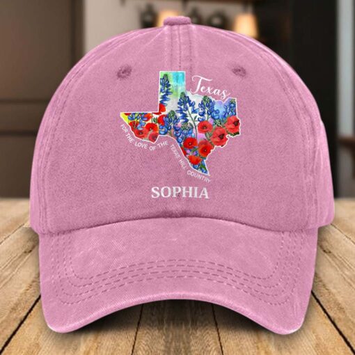 Custom Texas Denim Hat THHM5170702 - Image 7