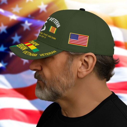 Been There Done That and Damn Proud Of It Vietnam Veteran Cap UKTD5250702 - Image 12