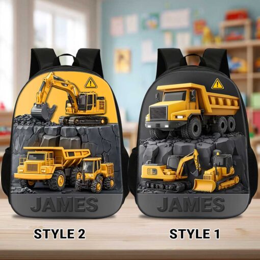 Personalized Back To School Backpack, School Bag For Kid UKTZ5290702 - Image 4