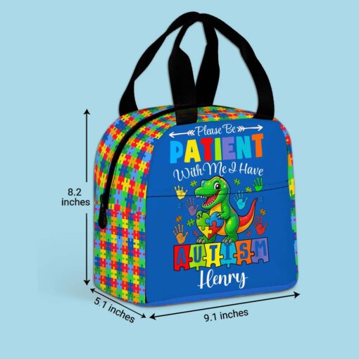 Personalized Backpack for Kids with Autism- Autism Awareness Bag – Back To School Bag for Autistic Child – Gift For Autistic Son QFHM5030701-DX - Image 8