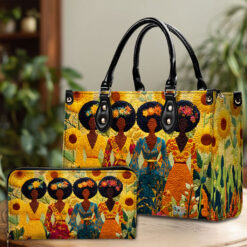 Personalized Black Women Leather Pu Handbag QFTO5160702