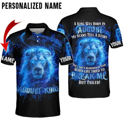 Personalized Name August Guy, Birthmonth 3D All Over Printed Clothes QFTD5190701 - Image 12