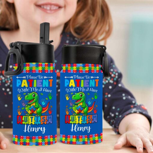 Personalized Backpack for Kids with Autism- Autism Awareness Bag – Back To School Bag for Autistic Child – Gift For Autistic Son QFHM5030701-DX - Image 11