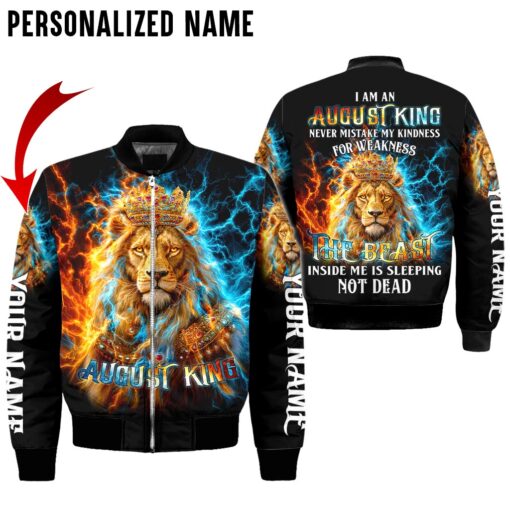 Personalized Name August Guy, Birthmonth 3D All Over Printed Clothes QFTD5190703 - Image 13