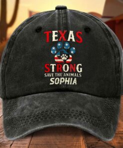Personalized Name Texas Strong Denim Hat UKTD5110702