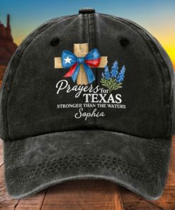 Personalized Name Texas Strong Denim Hat UKTD5110704