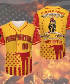 Personalized Firefighter Baseball Jersey, Retired Firefighter Been There Done That And Damn Proud Of It UKNT5250601