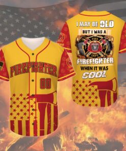 Personalized Firefighter Baseball Jersey, Retired Firefighter Been There Done That And Damn Proud Of It UKNT5250602