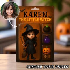 Personalized Witch Action Figure Acrylic Plaque NPND5190805