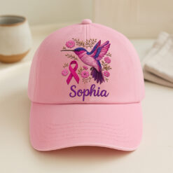 Personalized Breast Cancer Awareness Embroided Cap UKNT5060802