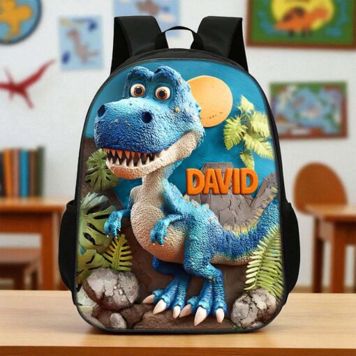 Personalized Dinosaur Backpack NPND5070804 - Image 2