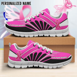 Personalized Breast Cancer Awareness Sneakers UKHA5070803