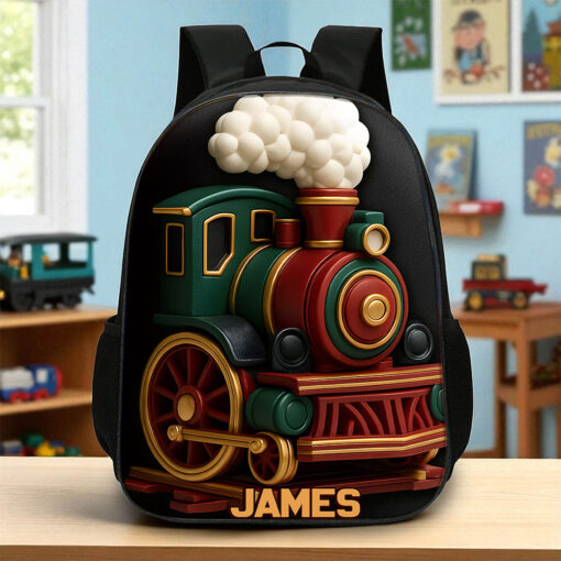 Personalized Train Backpack NPND5120803 - Image 2
