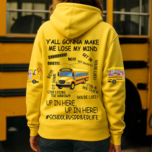 Personalized School Bus Driver 3D All Over Printed Clothes UKND5140804 - Image 2