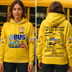 Personalized School Bus Driver 3D All Over Printed Clothes UKND5140804