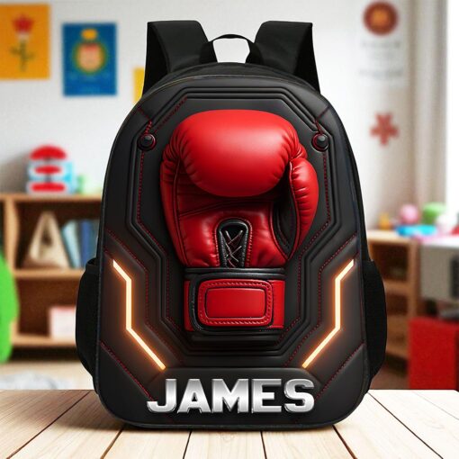 Custom boxing themed backpack set THND5180806 - Image 2