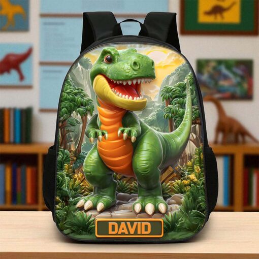 Personalized Dinosaur Backpack QFND5050801 - Image 2