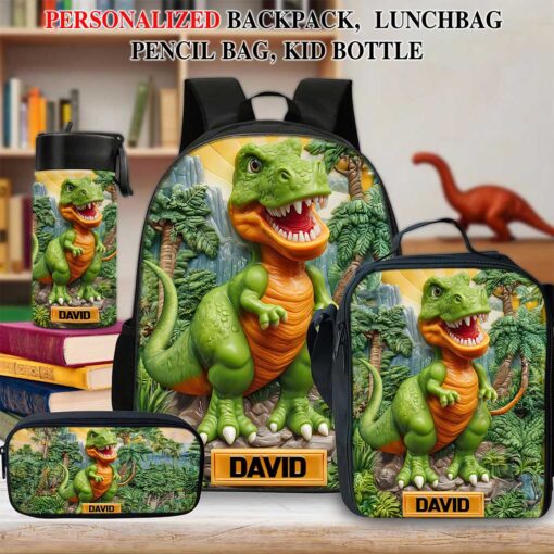 Personalized Dinosaur Backpack QFND5040805